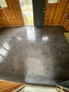 Polished Floor in residential space