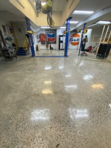 Polished Garage Floor